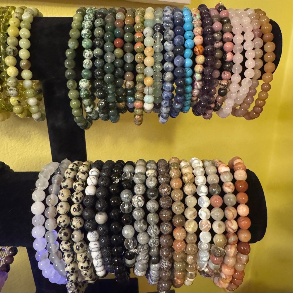 Handmade 6mm Crystal Bracelet